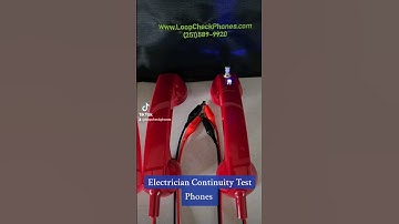 Electrician Continuity Test Phones OEM! LoopCheckPhones.com #electrician #electrical #tools #ibew
