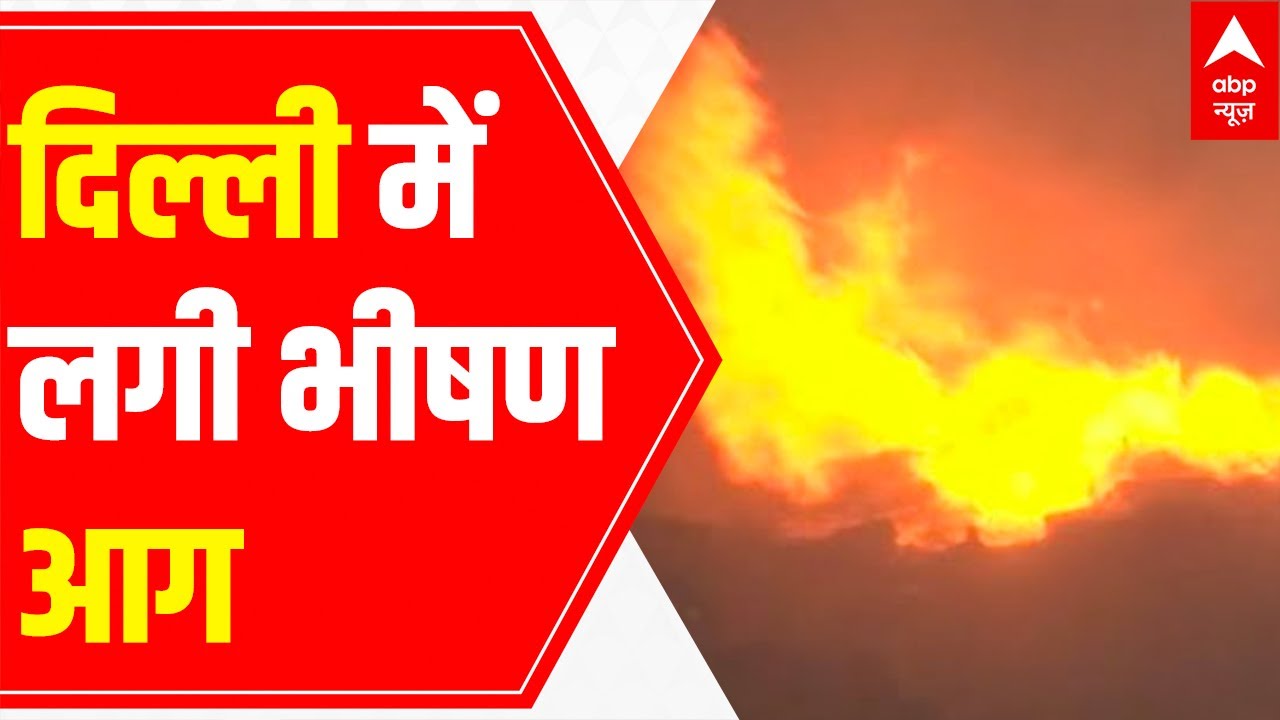 Fire breaks out in Delhi, rescue operation underway  | LIVE visuals