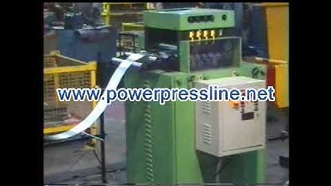 Press Feeding Line with Twin Decoiler, Straightner and NC Servo Roll Feeder for Gasket Manufacturing