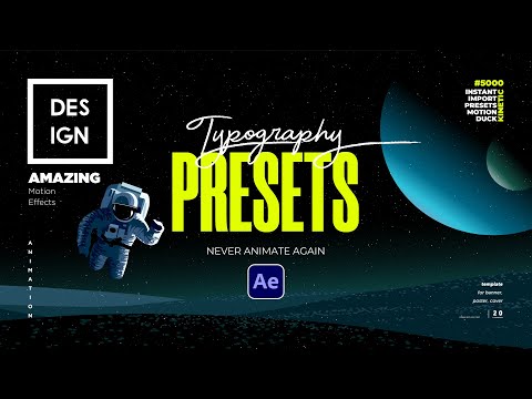 Never Animate Text Again in After Effects | 5000+ Presets