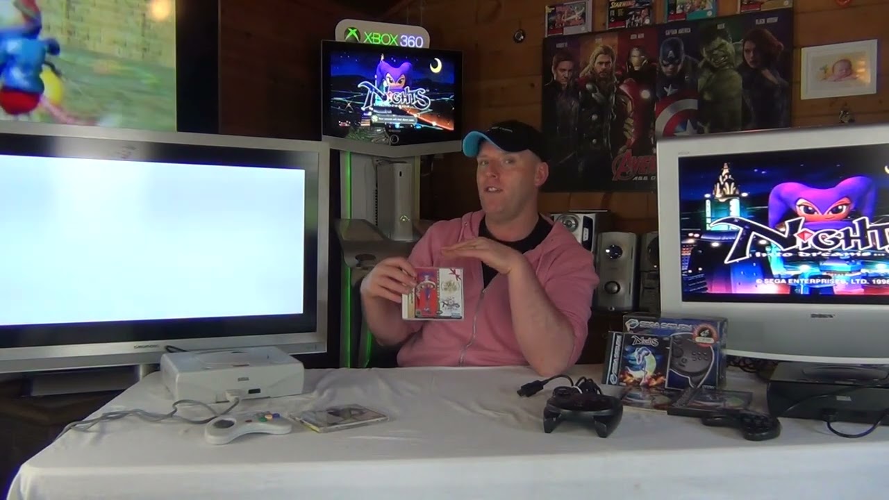 Sega Saturn Nights Controller