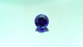 Weltklasse Tansanit Im Materialintensiven Kat Florence Rundschliff 10,0 Ct.