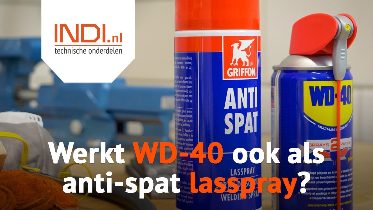 Zo goed werkt anti-spat lasspray