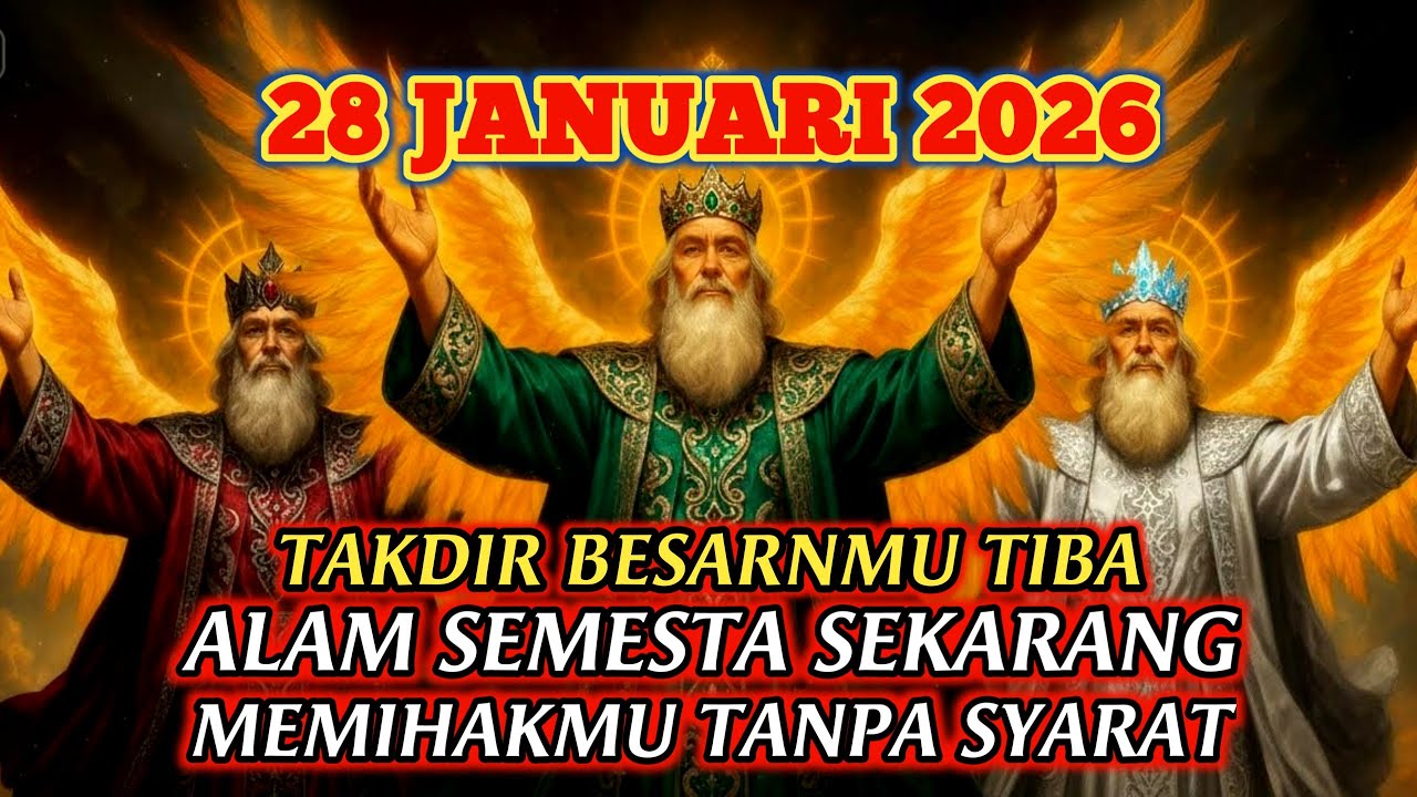JIWA TERPILIH ✨ DI TANGGAL 28 JANUARI 2026 MODE KEBERUNTUNGANMU DI AKTIFKAN OLEH SEMESTA