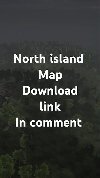 North island map polyfield, link download in comment section/description