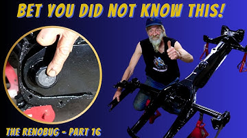 How to adjust Beetle rear suspension VERY accurately. You don