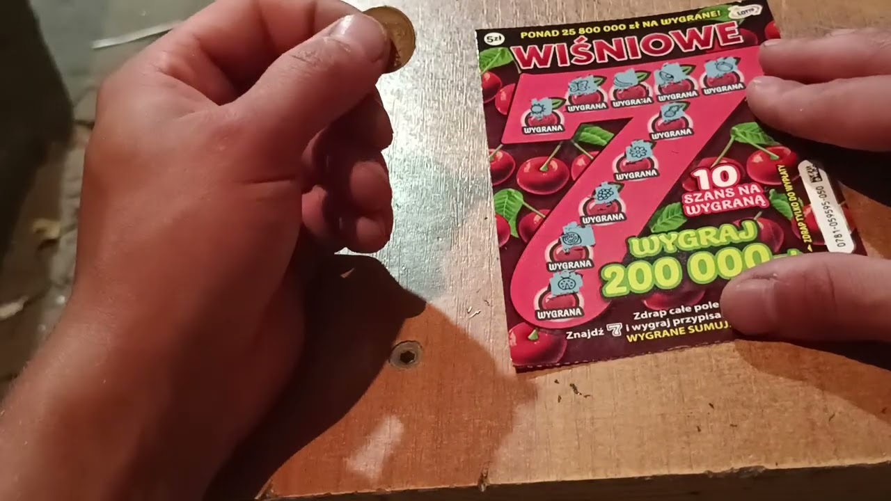 ZDRAP PARTY nr 2-cała zdrapka wygrana 