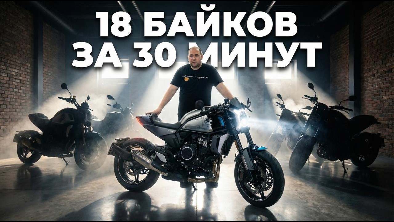 Какой мотоцикл выбрать в 2026? ТОП 18 моделей от НОВИЧКА до ПРОФИ!