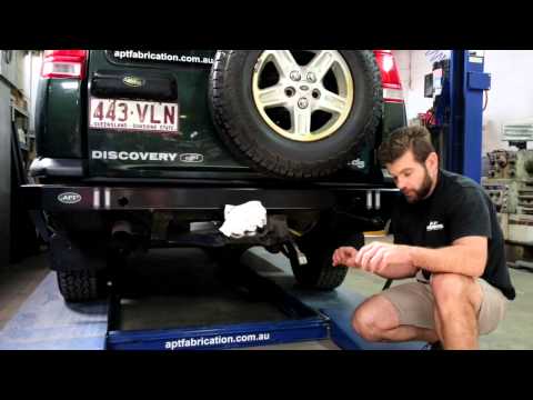 DIY Install Land Rover Discovery 2 APT Rear Bar