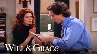 Will & Grace play a crazy game of Pyramid | Will & Grace
