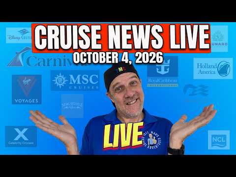 The Cruise News LIVE Show With Tall Man's Cruise Adventures