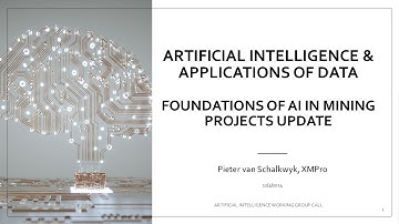 Foundations of AI in Mining Project Update_GMG AI & Applications of Data Working Group_2024-12-04