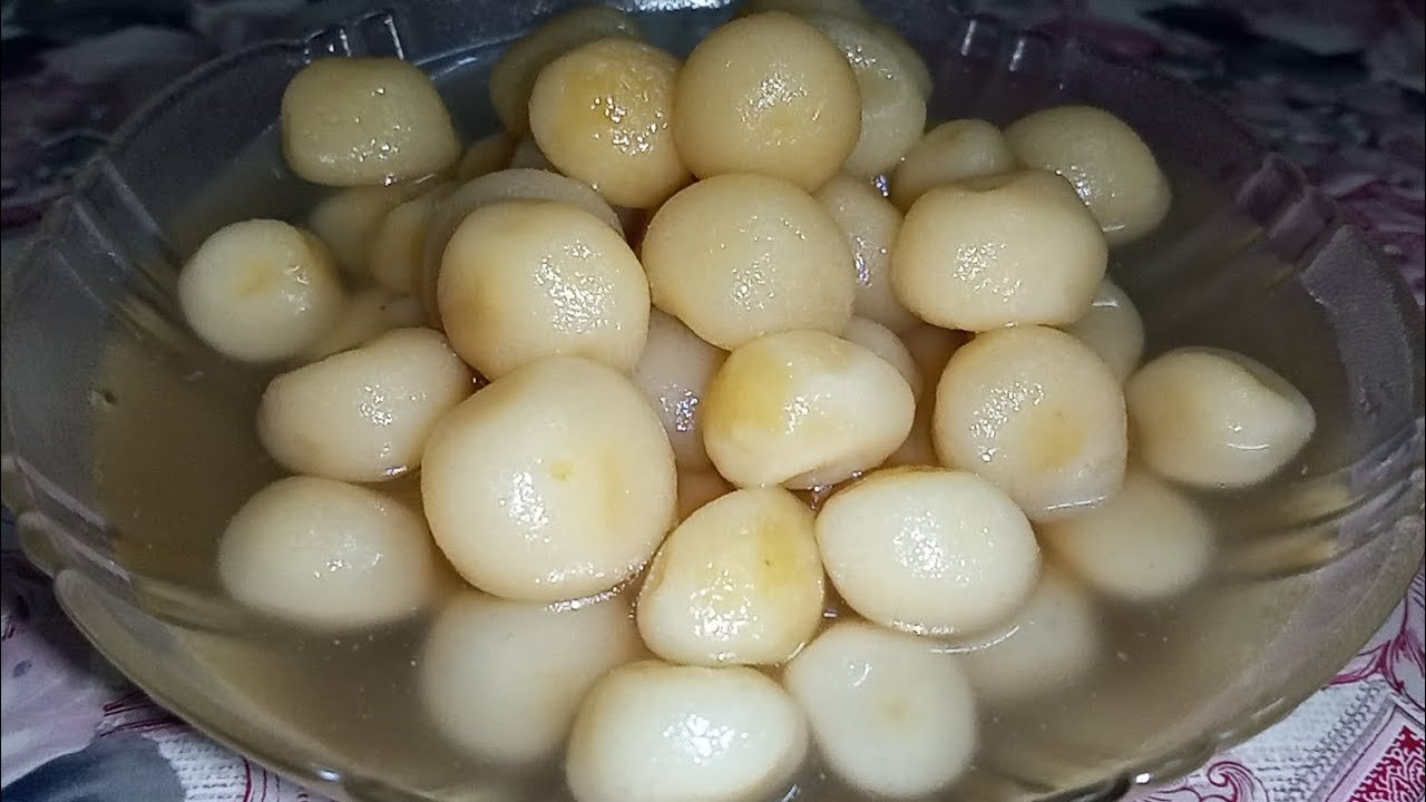Mini Rasgulla Recipe Angoori Rasgulla Recipe By Zaika By Samina - YouTube