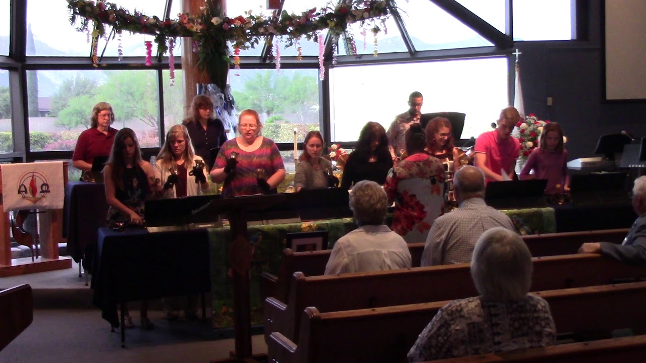 SVUMC Bell Choir Performance (4-22-2018) Service 1 - YouTube