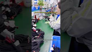wire harness processing factory #shorts