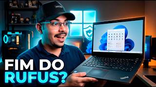 O RUFUS JÁ ERA?! Essa Nova Ferramenta Grátis Pula TUDO no Windows 11!