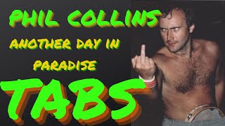 Phil Collins Another Day In Paradise Fingerstyle TABS!