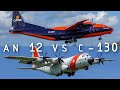 Antonov 12 VS C-130 Hercules | Which One Is Better?