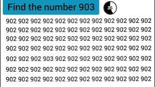 Find the number 903 in 60 sec