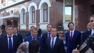 Медведев Д.А. в г.Йошкар-Ола (24.06.2014)