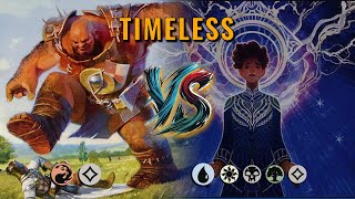 MTG Timeless - Mono Red Midrange by saitama VS Azorius Control by Uglar