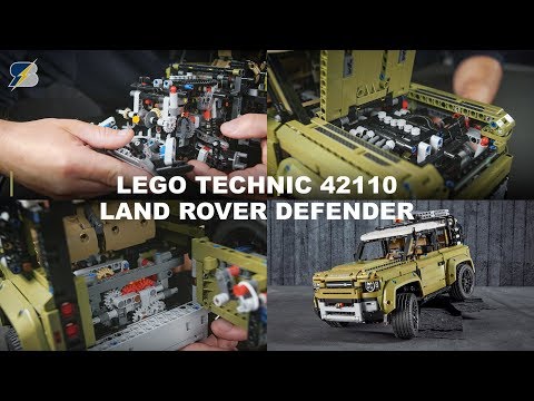 LEGO Technic 42110 Land Rover Defender revealed!!