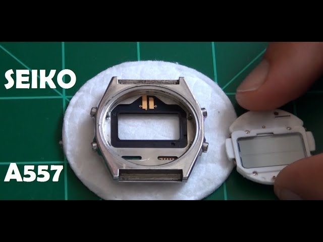 VintageDigitalWatches - Ep 21 - Seiko A557 solar watch - YouTube