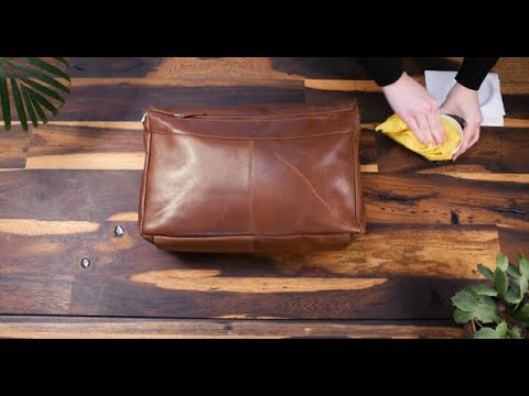 How to Fix Scratches on Leather | Leather Care | Kratzer aus Leder  entfernen | Lederpflege Lederfett - YouTube