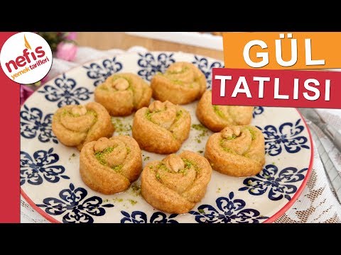 Gül Tatlısı Tarifi - En Kolay Gül Tatlısı Yapımı - Nefis Yemek Tarifleri