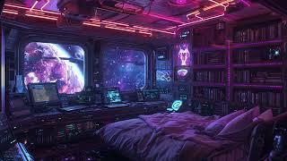 Interstellar Sleep Zone | White and Grey Noise | Relaxing Space Flight Sounds | 3 Hours