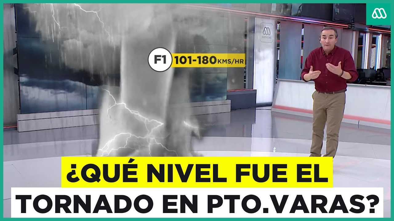 Escala Fujita: ¿Cuál fue el nivel del tornado en Puerto Varas?