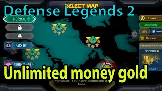 Defense Legends 2 - Unlimited money gold - Maps 5-7 screenshot 5