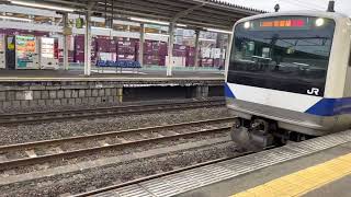 【VLOG】土浦駅名物15両編成E531系の増結と解結の連結シーン