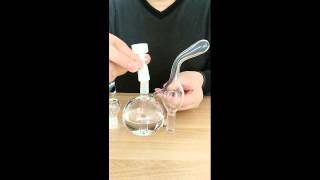 Glass Recycler oil rigs water pipes with round shape inject diffuser