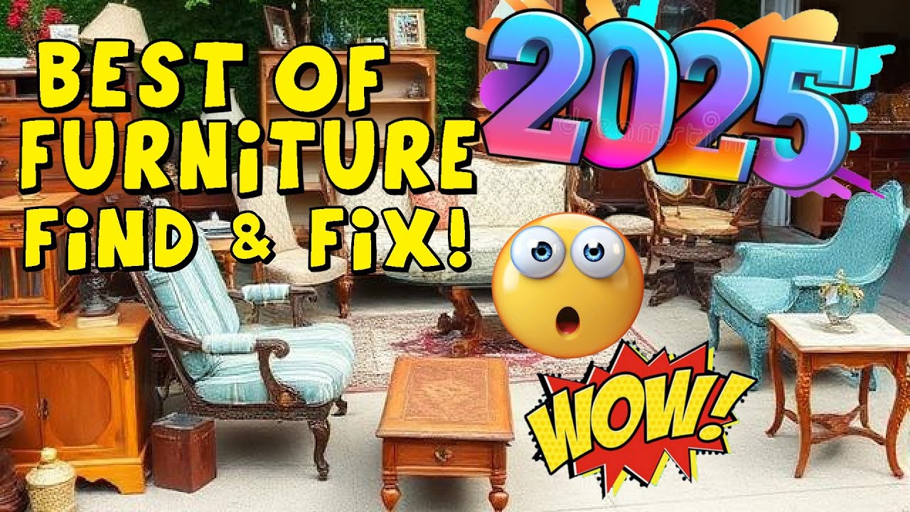 2025 BEST Furniture Finds to FIX 'n FLIP!  😯😯