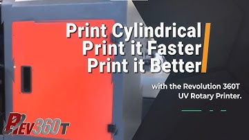 Revolution 360T Bottle Printer: A Fast & Easy-to-Use UV Rotary Printer