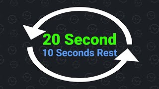 20 Second Interval Timer with 10 Seconds Rest