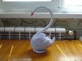 How to make a 3D origami Swan #2