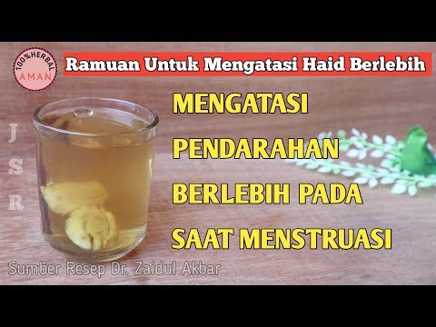 Cara Mengatasi Haid atau Pendarahan Berlebih Saat Menstruasi