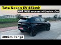 Tata Nexon EV 45kWh 2024 | Full Walkaround Review | Features, Range & Interior Details
