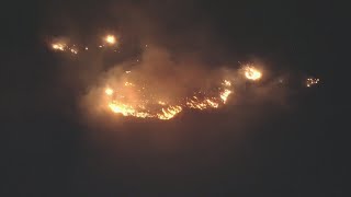 Fire prompts evacuation warnings in Riverside County