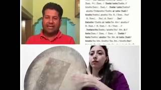 Konnakol & Daf playing by master Manjunath from India and Mona Kaveh Ahangari from Iran