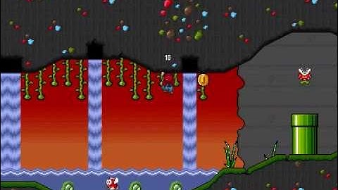 SMBX Custom Level: Ravine Road