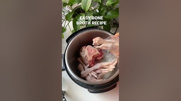 Easy homemade bone broth recipe