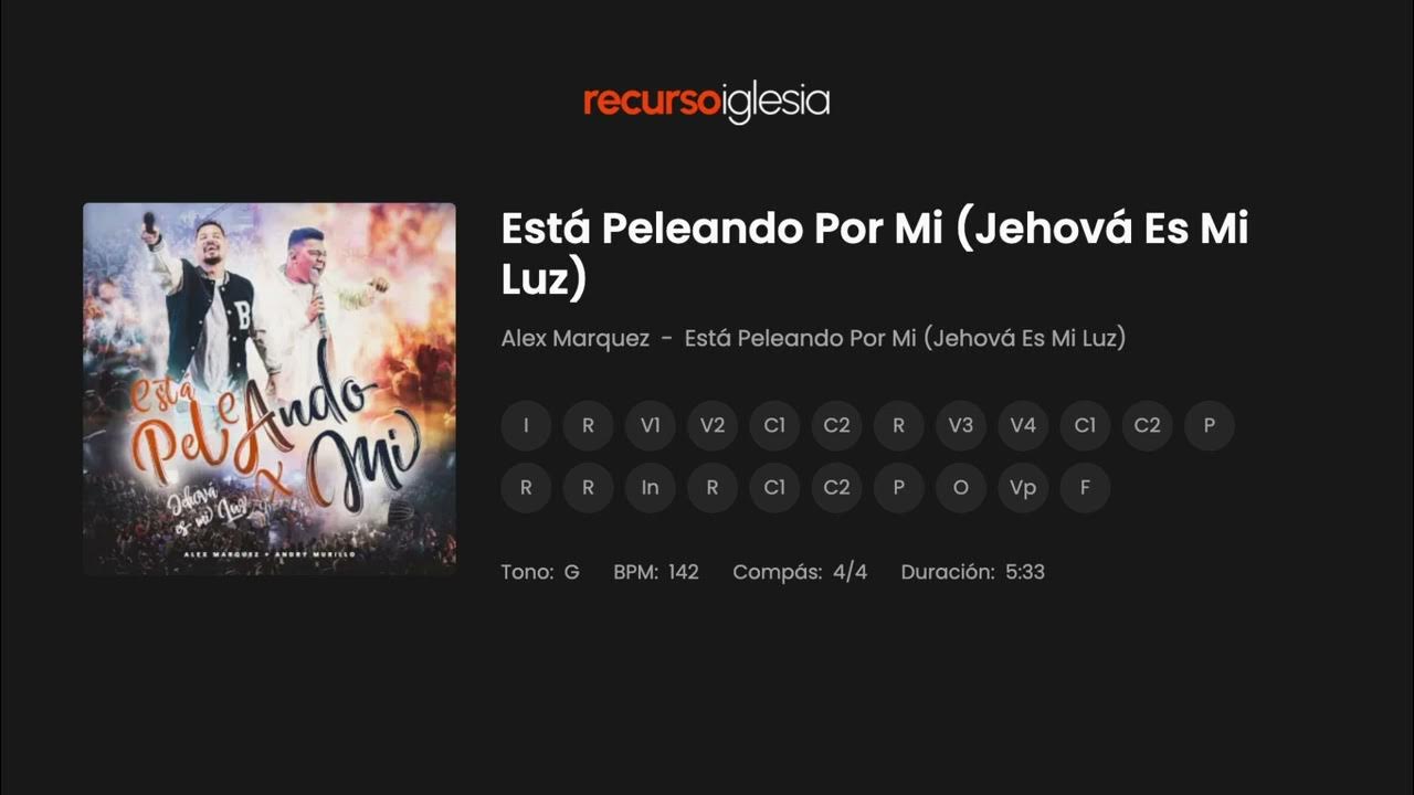 Está Peleando Por Mi (Jehová Es Mi Luz) - Alex Marquez | Multitrack Original Está Peleando Por Mi (Jehová Es Mi Luz) - Alex Marquez | Multitrack Original