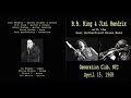 JIMI HENDRIX, B.B. KING + The Paul Butterfield Blues Band, Generation Club, NYC, 04-15-68, Complete