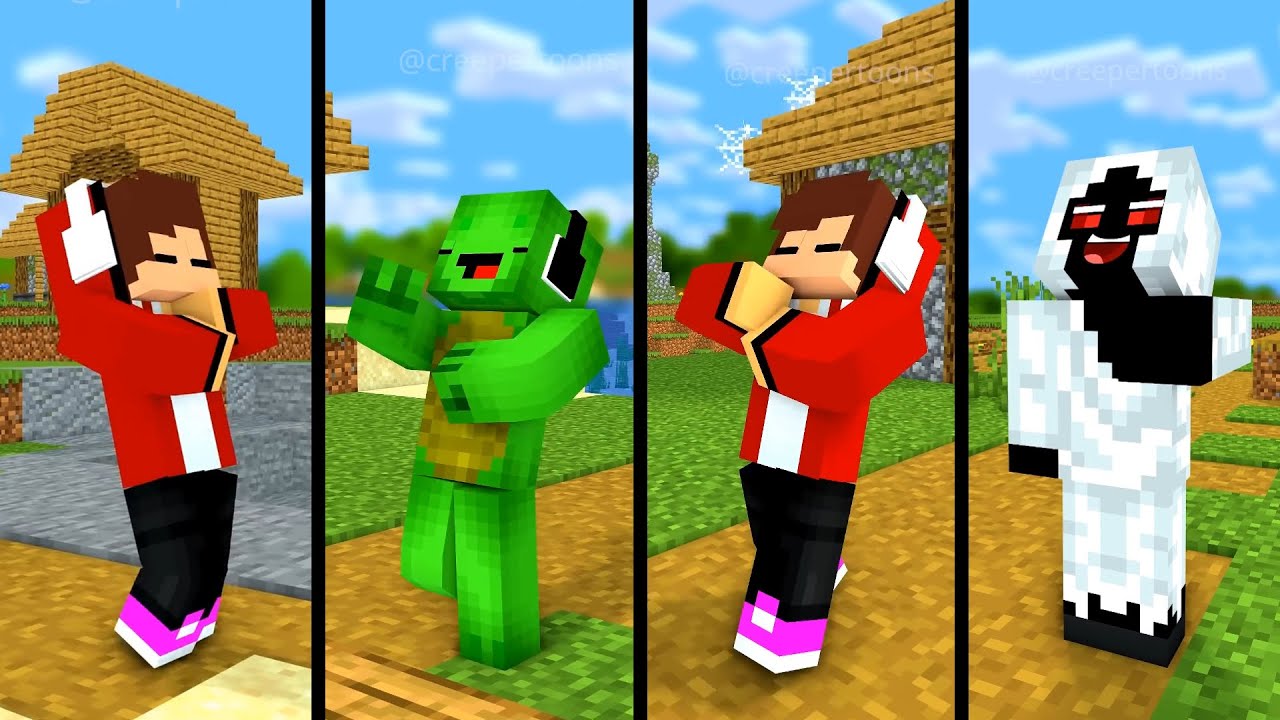 JJ and Mikey ,Shadow JJ vs Entity 303 Epic Battle! - Maizen Minecraft Animation || Dark JJ Crafts