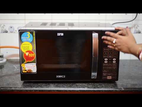 IFB microwave 30L rotisserie convection unboxing