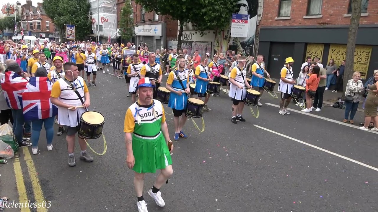 South Belfast Young Conquerors @ Belfast 12th ~ Return Route ~ 12/07/22 (4K)