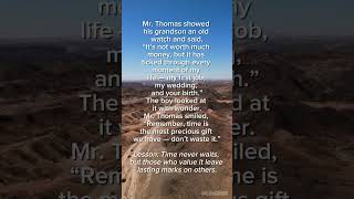 The Old Watch  #lifeafter60 #hearttouchingstories #meaningfullife #gratitude #shorts